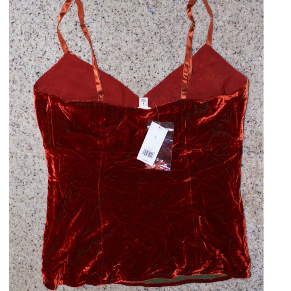 NWT Banana Republic silk blend beaded TopSZ4 - Picture 4 of 6